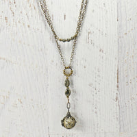 Starflower Diffuser Essential Oil Locket Necklace