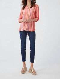 Fdj - Painterly Button Up Blouse
