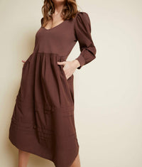 Nation Ltd - Mahal Peasant Combo Dress