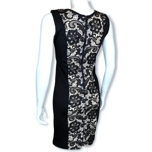 Bcbgmaxazria - Lace Bodycon Sleeveless Cocktail Dress