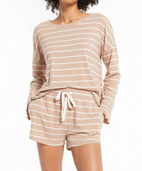 Z Supply - BETTY STRIPE LONG SLEEVE TOP