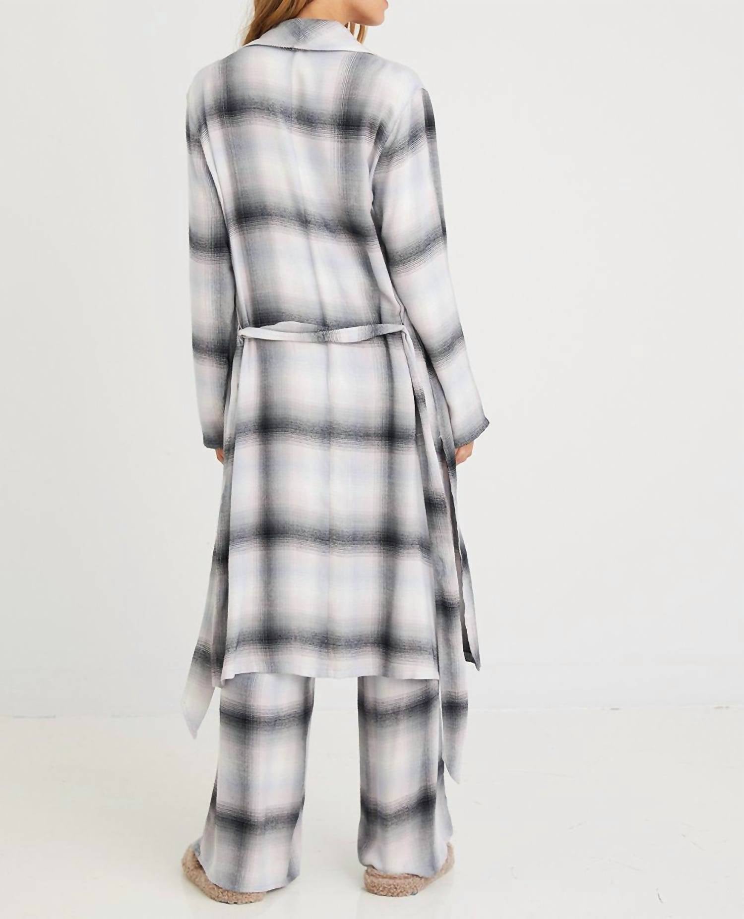 Bella Dahl - Long Sleeve Shawl Collar Robe