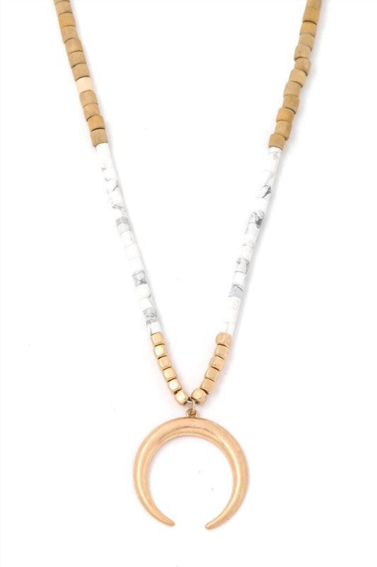 Anarchy Street - Crescent Horn Necklace