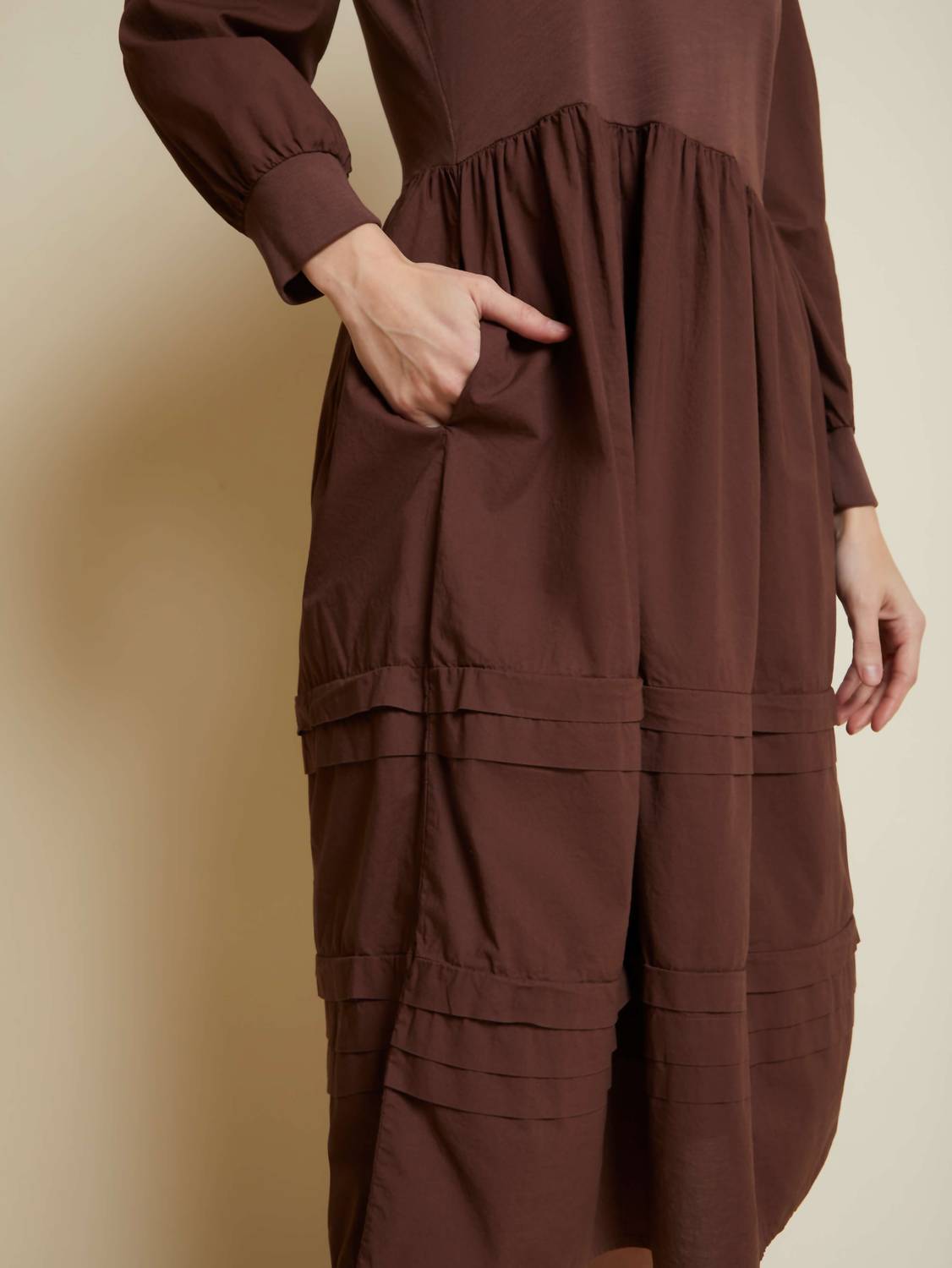 Nation Ltd - Mahal Peasant Combo Dress