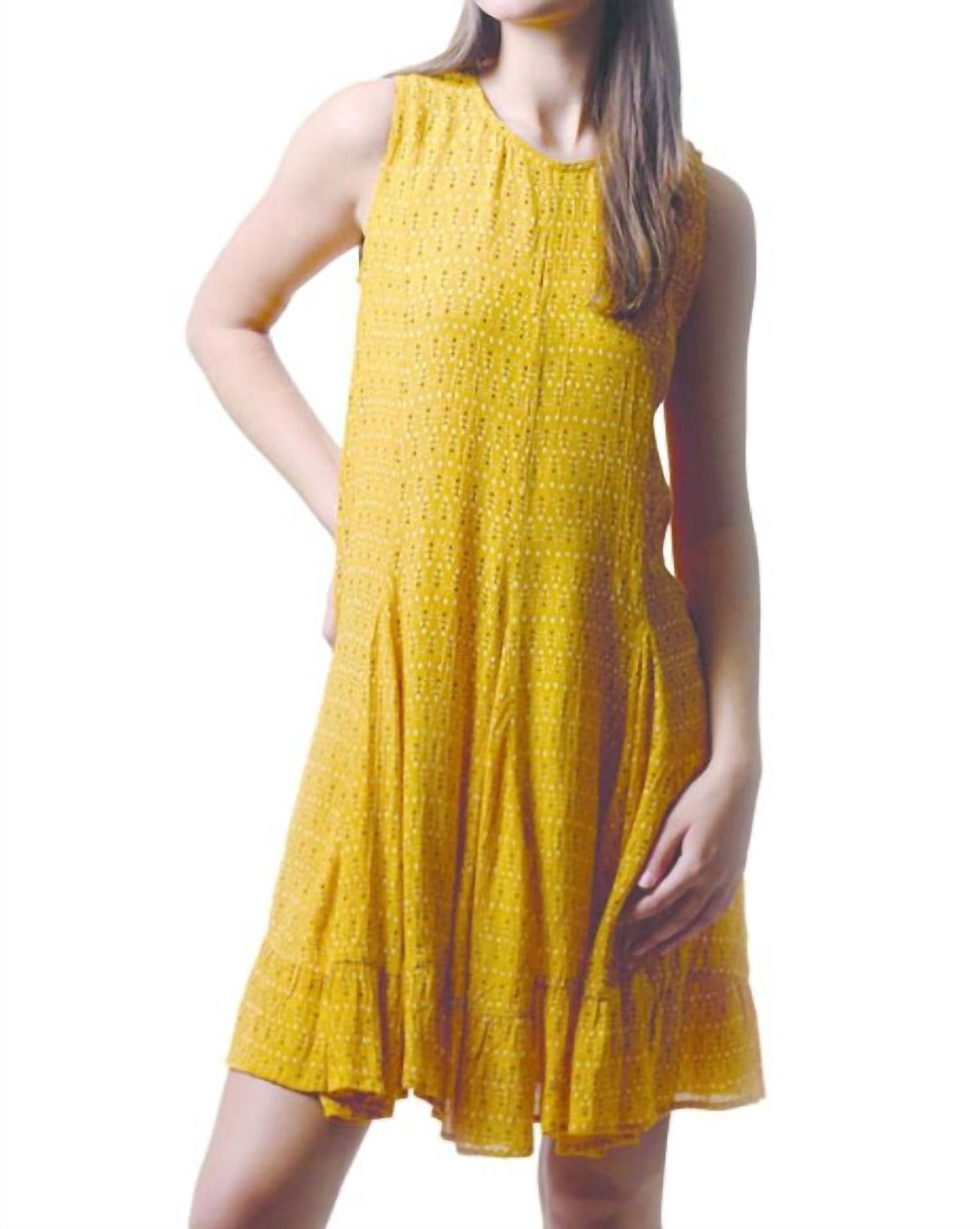 SLEEVELESS SUMMER DRESS
