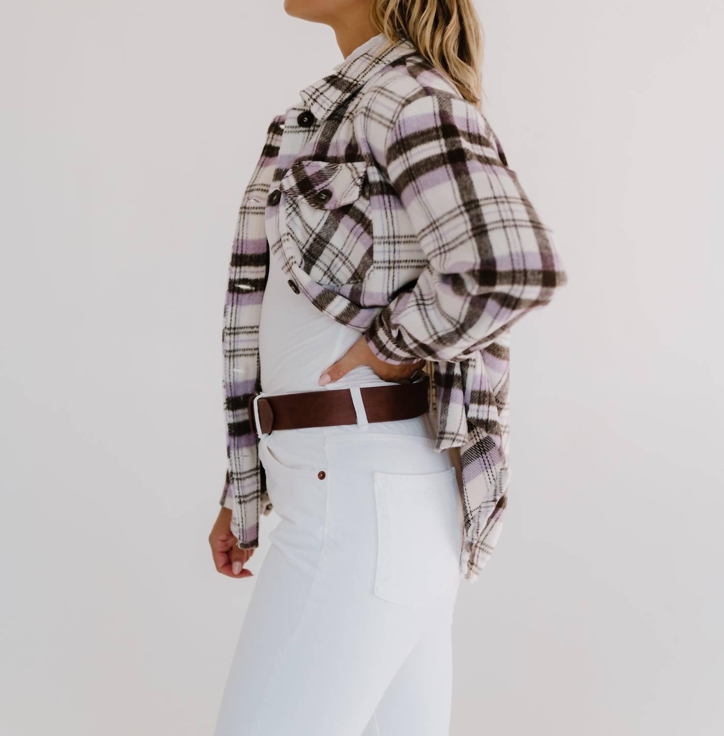 Love Tree - Must Have Plaid Shacket