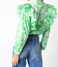 Olivaceous - Victoria Blouse