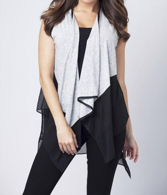 Draped Vest