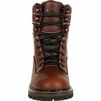 Georgia Boot - WOMEN'S AMP LT LOGGER WOMEN'S WATERPROOF LOW HEEL LOGGER BOOT - MEDIUM WIDTH