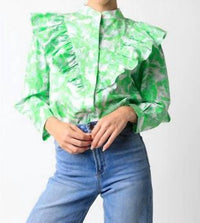 Olivaceous - Victoria Blouse