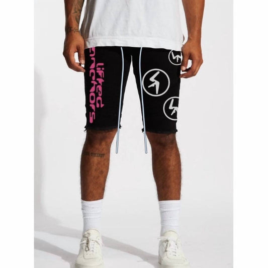 Men's Aphex Puff Print Denim Short