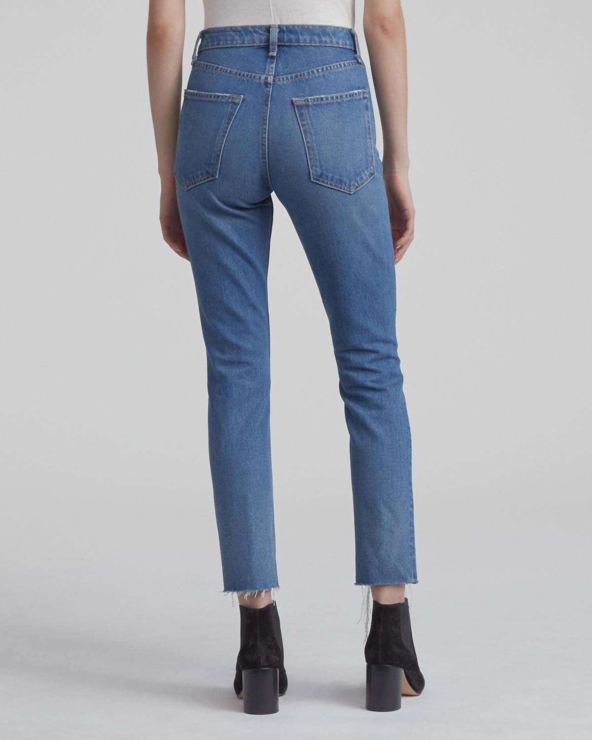 Rag & Bone - High Rise Ankle Skinny Jean