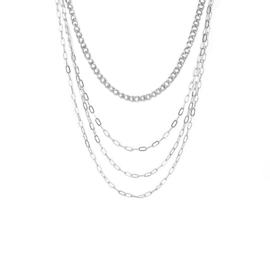 Four Strand Link Necklace