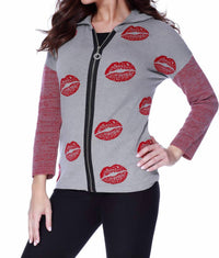 Kisses Me Hooded Cardigan