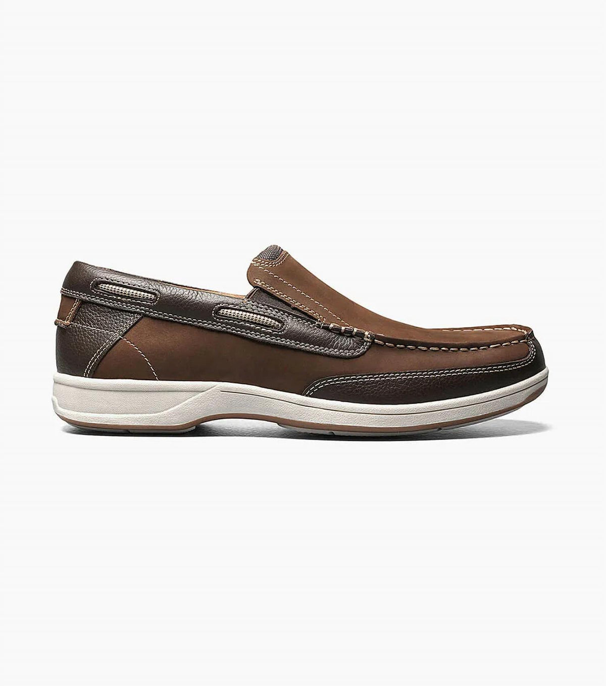Florsheim - MEN'S LAKESIDE MOC TOE SLIP ON - MEDIUM WIDTH