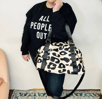 Leopard Duffle Bag